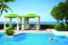 Swimming pool at luxury hotel, Crete, Greece